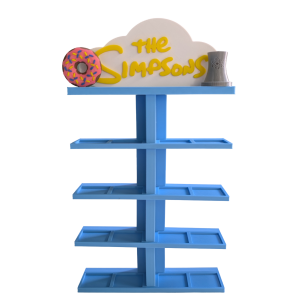 The Simpsons - Light Blue (Holds 16)