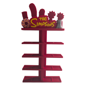 The Simpsons - Red (Holds 16)