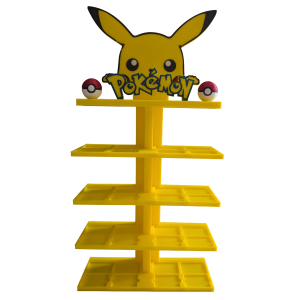 Alternative view of Pokemon Pikachu (Holds 16 or 18)