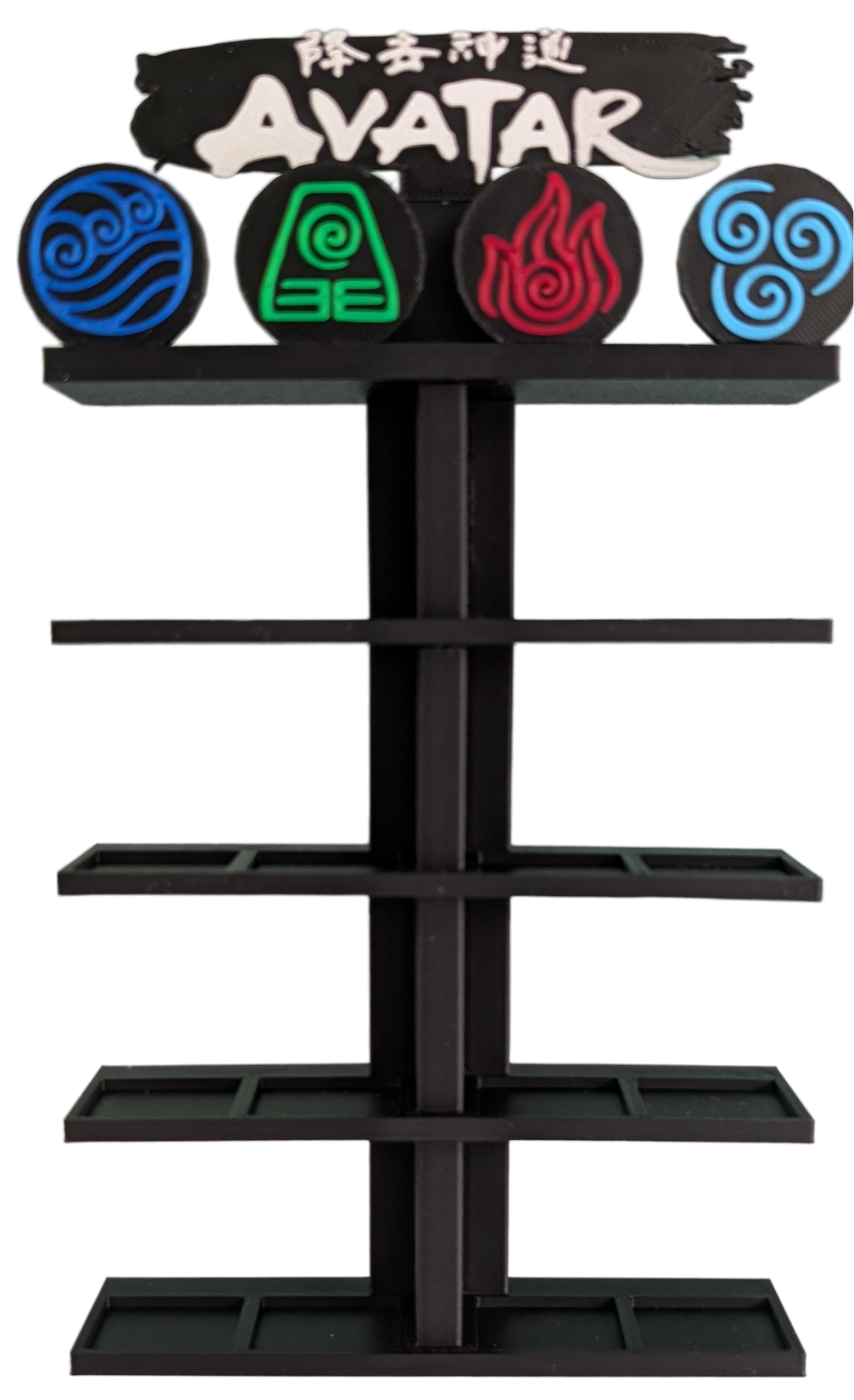 Avatar The Last Airbender - Black (Holds 16)